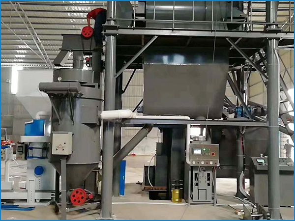 广东佛山平台无重力搅拌机安装现场